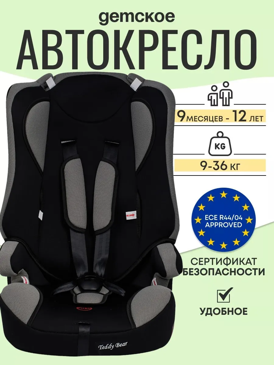 Автокресло детское 9-36 кг