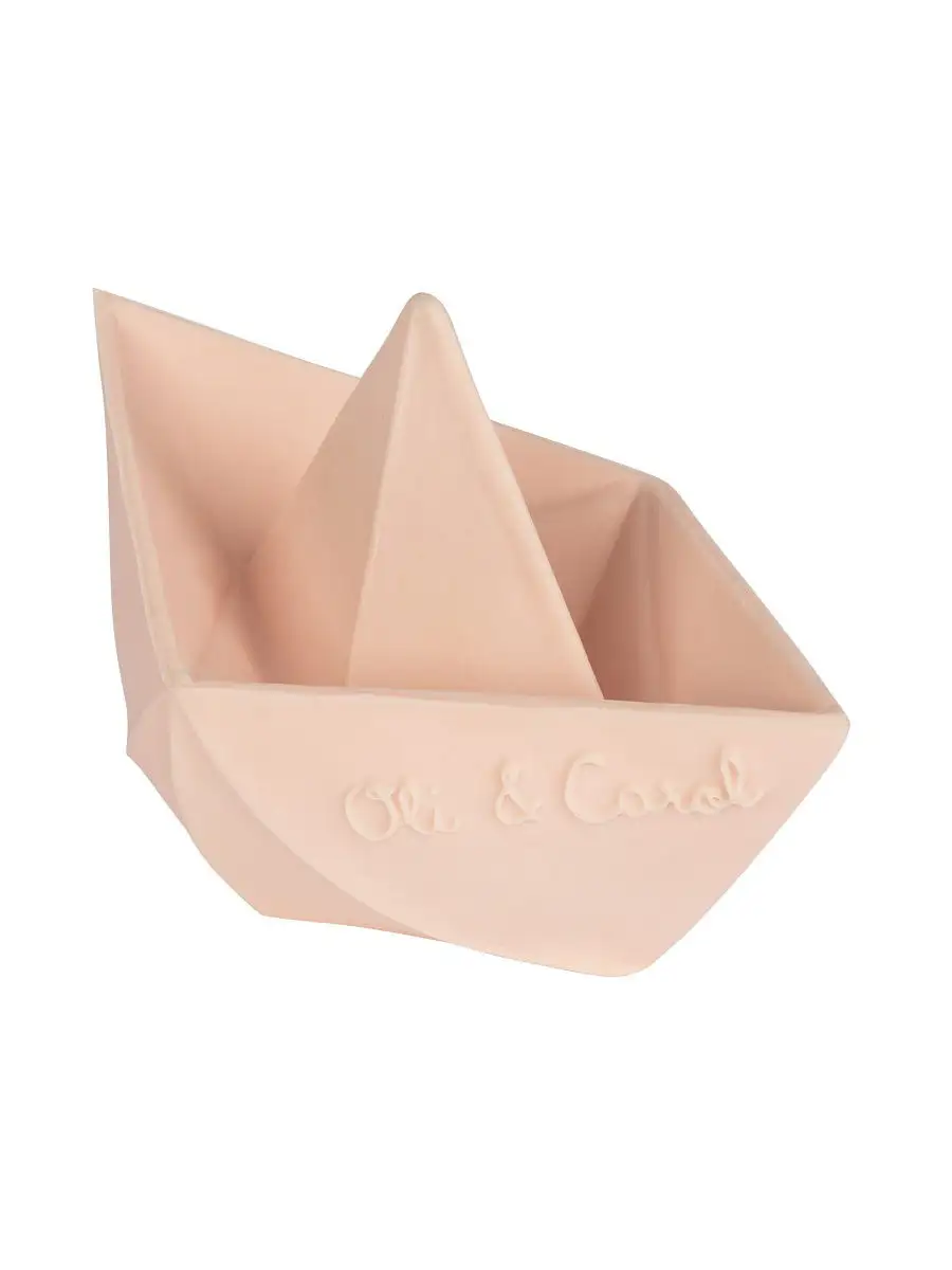 Прорезыватель грызунок детский для зубов ORIGAMI BOAT NUDE из натурального  каучука Oli&Carol 11762636 купить в интернет-магазине Wildberries