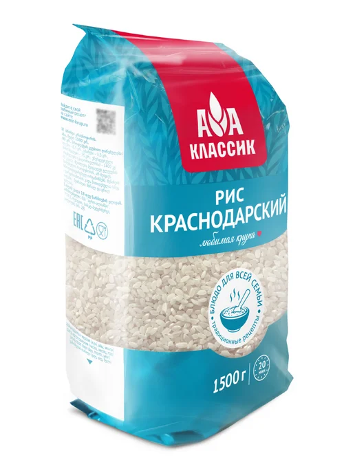 Агро-Альянс Рис краснодарский Классик 1,5кг, 1,5 кг, фото 2