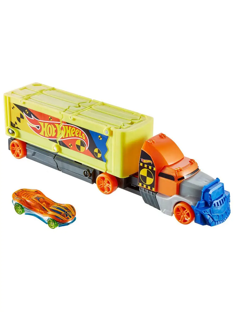 Грузовик-пусковой набор Hot Wheels Фура для столкновений Hot Wheels  11770258 купить в интернет-магазине Wildberries