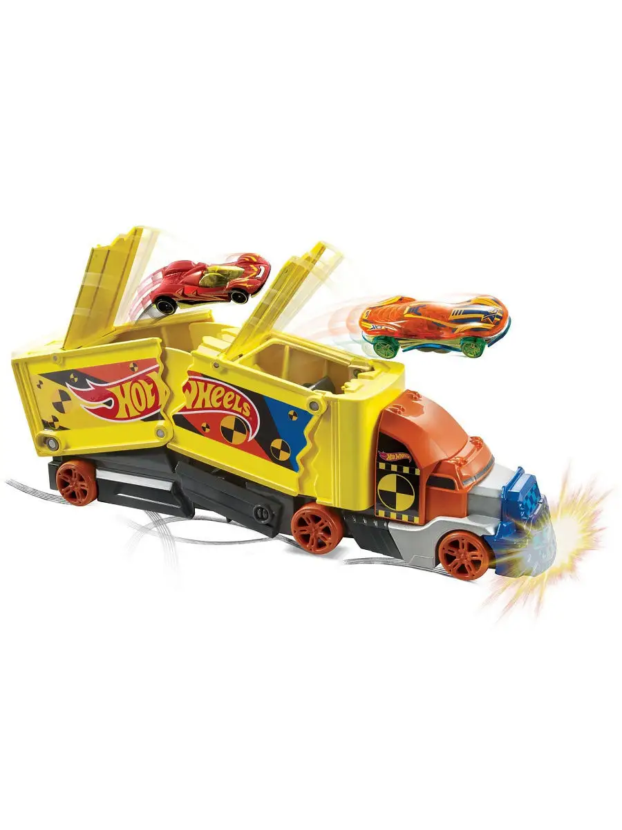 Грузовик-пусковой набор Hot Wheels Фура для столкновений Hot Wheels  11770258 купить в интернет-магазине Wildberries