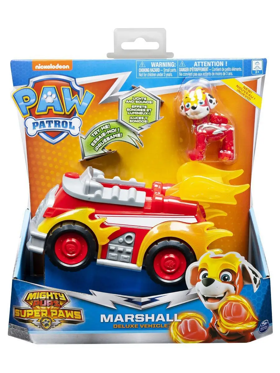 Щенячий патруль Мега Щенки - Машинка со щенком PAW Patrol 11773265 купить в  интернет-магазине Wildberries