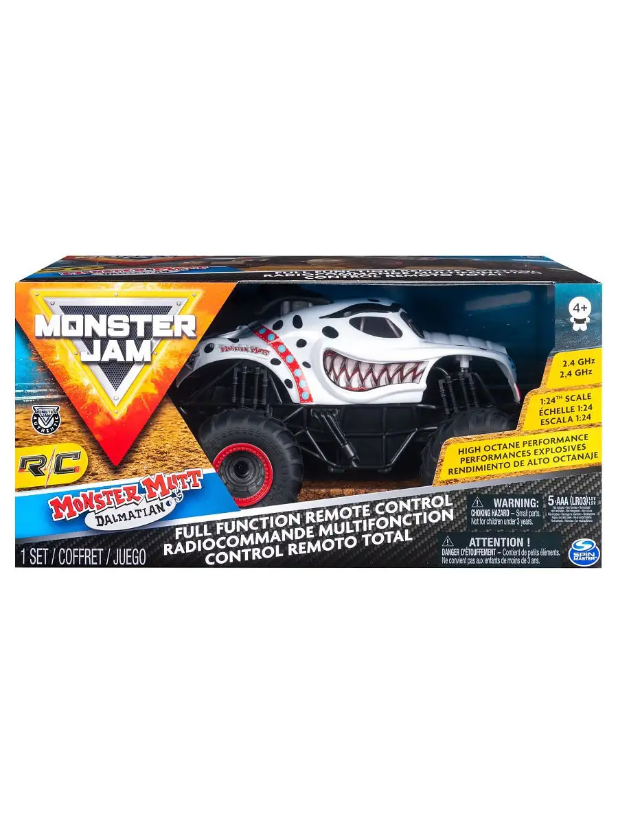 Монстр Джем машинка на радиоуправлении Monster Jam RC 11773358 купить в  интернет-магазине Wildberries