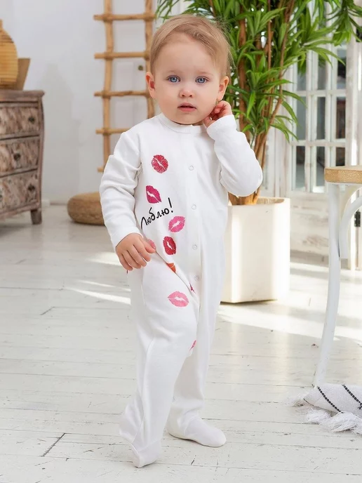Luxury Baby Слип для новорожденного на выписку, белый, фото 5