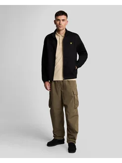 Куртка без капюшона демисезонная черная Lyle & Scott 11779133