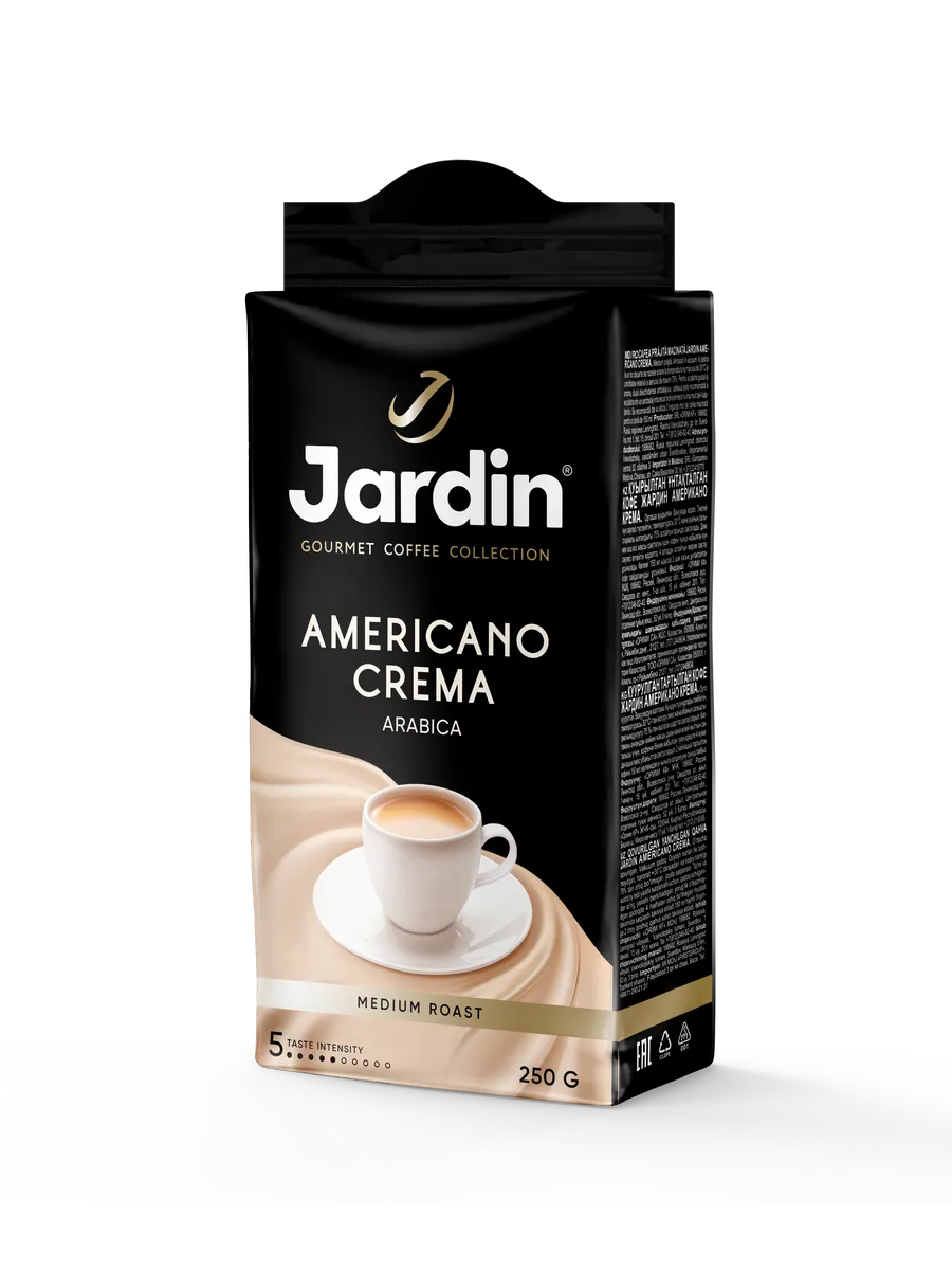 Кофе молотый Americano Crema, 250 г Jardin 11780258 купить в  интернет-магазине Wildberries