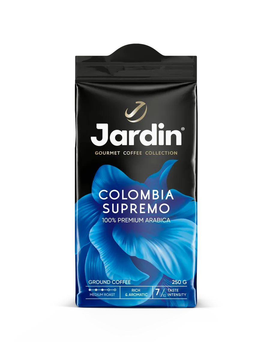 Кофе молотый Colombia Supremo, 250 г Jardin 11780263 купить за 391 ₽ в  интернет-магазине Wildberries