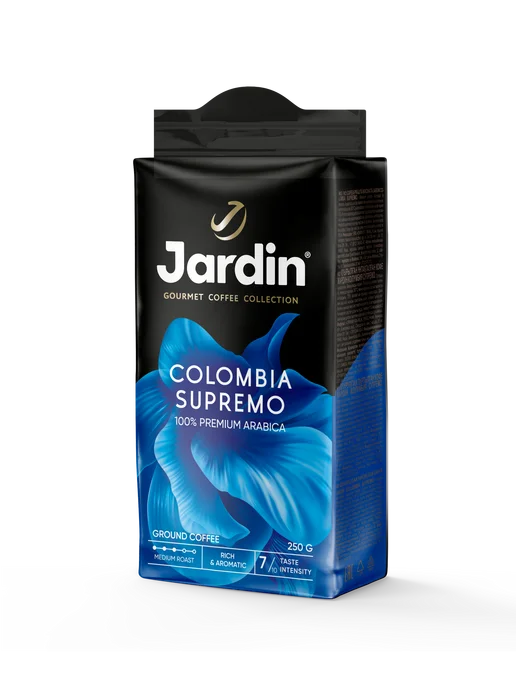 JARDIN Кофе молотый Colombia Supremo, 250 г, 250 г, фото 3