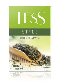 Чай зеленый Style, листовой, 100 г TESS 11780272 купить за 146 ₽ в интернет-магазине Wildberries