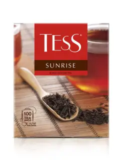 Чай черный Sunrise, в пакетиках, 100 шт TESS 11780327 купить за 287 ₽ в интернет-магазине Wildberries