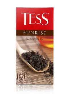 Чай черный Sunrise, в пакетиках, 25 шт TESS 11780333 купить за 108 ₽ в интернет-магазине Wildberries