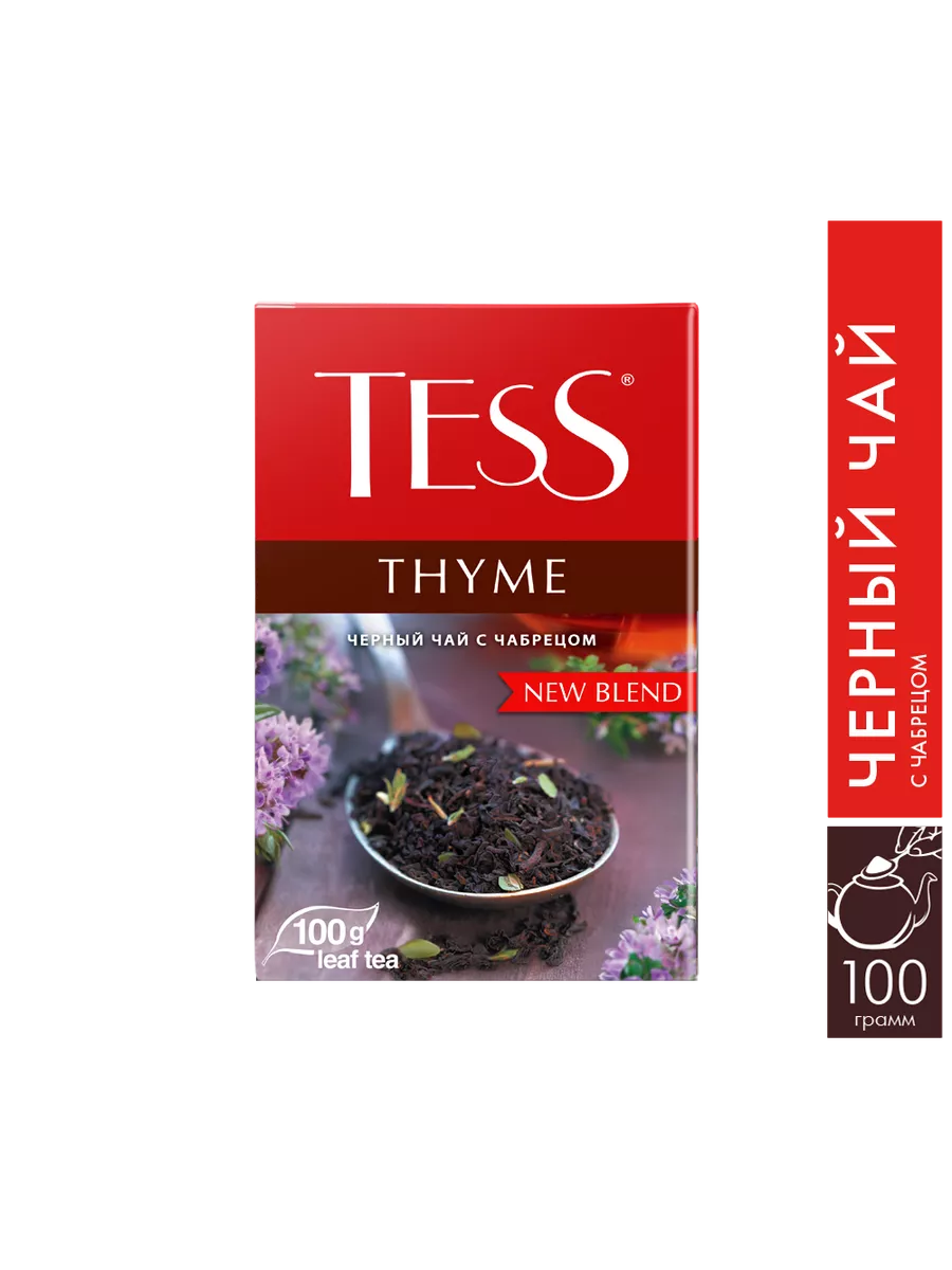 Чай черный Thyme, листовой, 100 г
