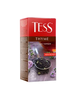 Чай черный Thyme, в пакетиках, 25 шт TESS 11780376 купить за 103 ₽ в интернет-магазине Wildberries