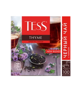 Чай черный Thyme, в пакетиках, 100 шт TESS 11780395 купить за 283 ₽ в интернет-магазине Wildberries