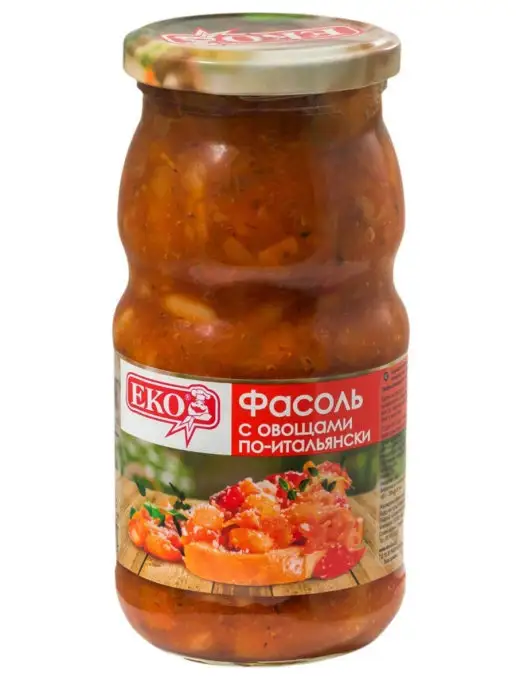 Eko Фасоль по-итальянски 510г, 510 г