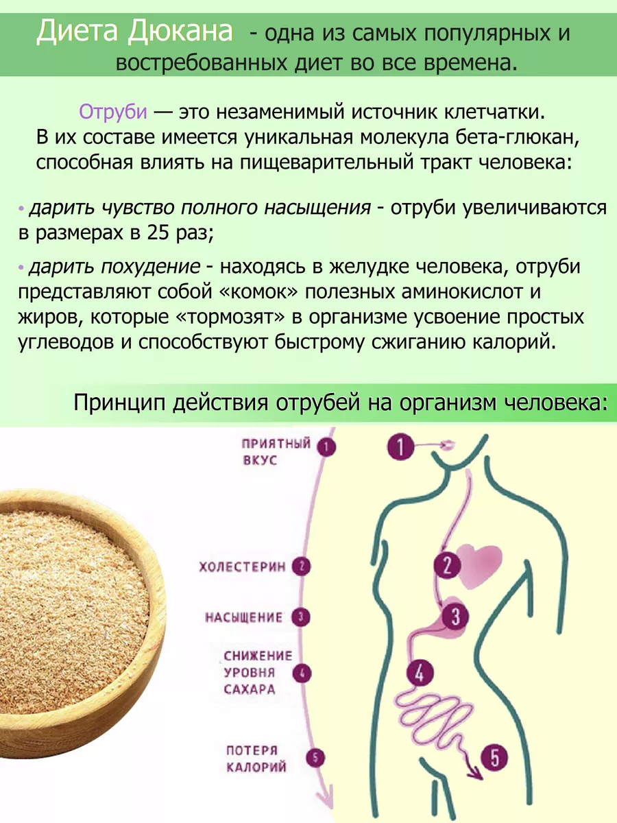 Отруби рассыпчатые Овсяные для похудения, 3 шт. DiaDar 11821858 купить за  318 ₽ в интернет-магазине Wildberries