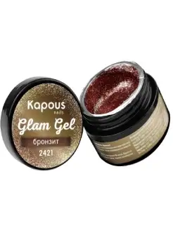 Гель-краска для ногтей Glam Gel, бронзит Kapous Professional 11834025 купить за 107 ₽ в интернет-магазине Wildberries