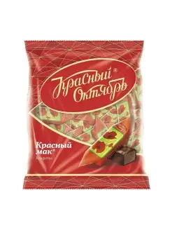 Конфеты шоколадные Красный мак, 250 гр. Красный Октябрь 11894520 купить за 183 ₽ в интернет-магазине Wildberries