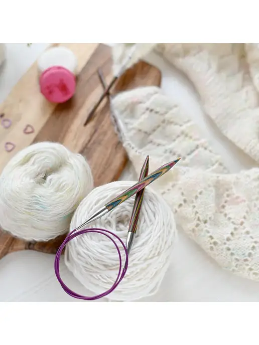 KnitPro Спицы круговые 3.50мм, коричневый, фото 2