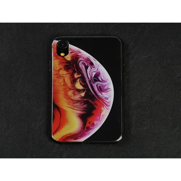 Чехол на iphone xr силиконовый рисунок планета