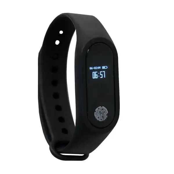 Фитнес браслет 0,42″, IP67 пульс, контроль сна