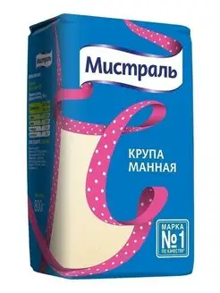 Крупа манная 800 г МИСТРАЛЬ 11961870 купить за 101 ₽ в интернет-магазине Wildberries