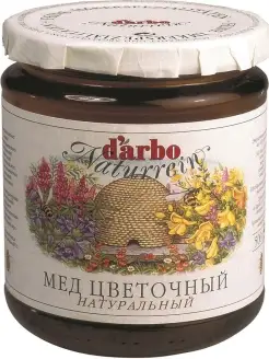 Мед Цветочный 500 г DARBO 11966479 купить за 840 ₽ в интернет-магазине Wildberries