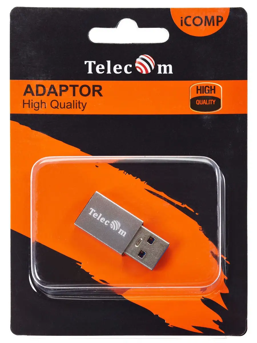 OTG TYPE C мама USB 3.0 для зарядки и передачи данных Telecom 11971757  купить за 299 ₽ в интернет-магазине Wildberries