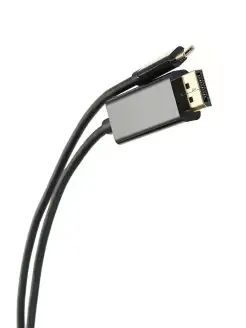 TYPE C DisplayPort кабель 1.8м DP переходник Vcom 11978931 купить за 688 ₽ в интернет-магазине Wildberries