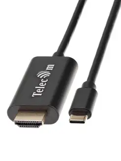 TYPE C HDMI 1.4 Кабель 1.8 метра Переходник USB C HDMI v 1.4 Telecom 11978942 купить за 1 008 ₽ в интернет-магазине Wildberries