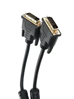 DVI D кабель дивиай Dual link с фильтрами 1.8 метра Telecom 11978949 купить за 383 ₽ в интернет-магазине Wildberries