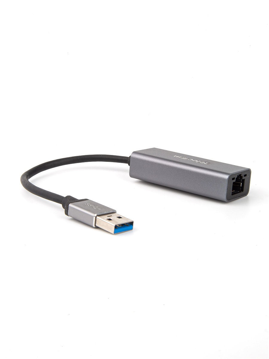 Сетевой адаптер USB 3.0 RJ45 Ethernet LAN 1000Mbps металл Telecom 11978950  купить за 951 ₽ в интернет-магазине Wildberries