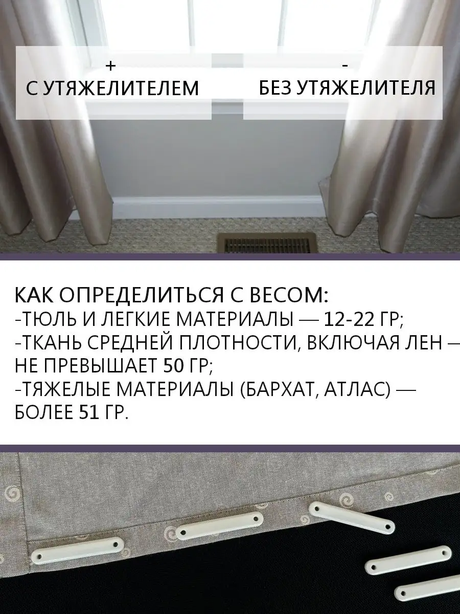 Утяжелитель для штор, 25 гр, 5 шт. Solistrondo 11979581 купить за 433 ₽ в  интернет-магазине Wildberries