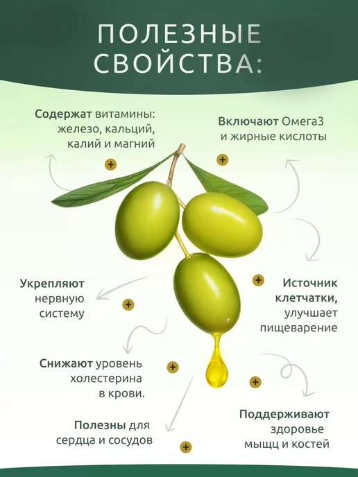 Elita Оливки крупные с кост. S.S.Mammouth 91-100 850мл Греция, 850 мл, фото 8