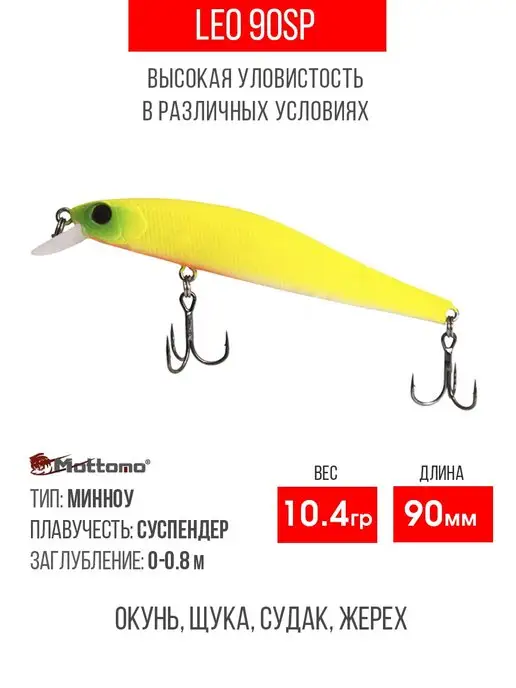 Воблер Tiny Magallon 88 SP для рыбалки на щуку Bearking 163517924 купить за  640 ₽ в интернет-магазине Wildberries