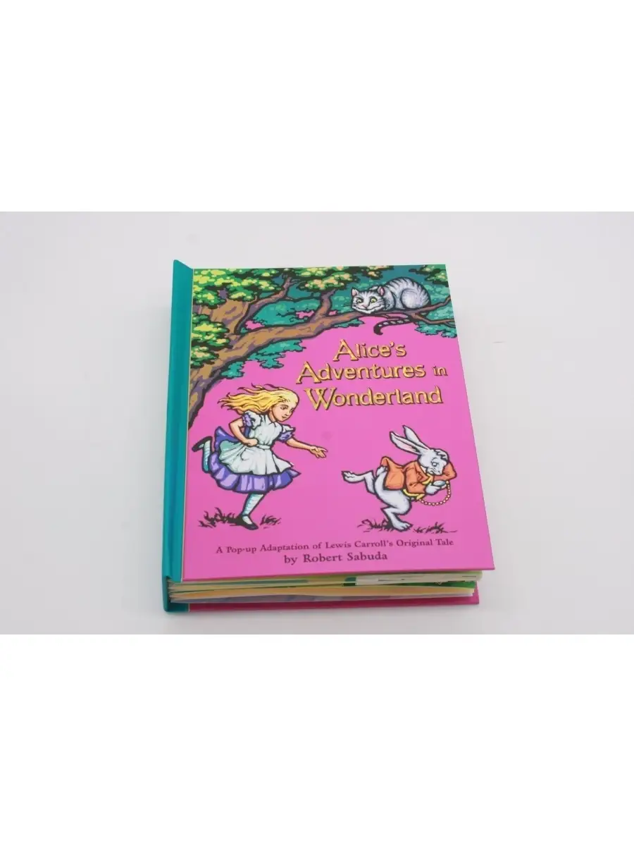 Alice in Wonderland Алиса в стране чудес Книга панорама Simon&Schuster UK  12005259 купить за 3 276 ₽ в интернет-магазине Wildberries