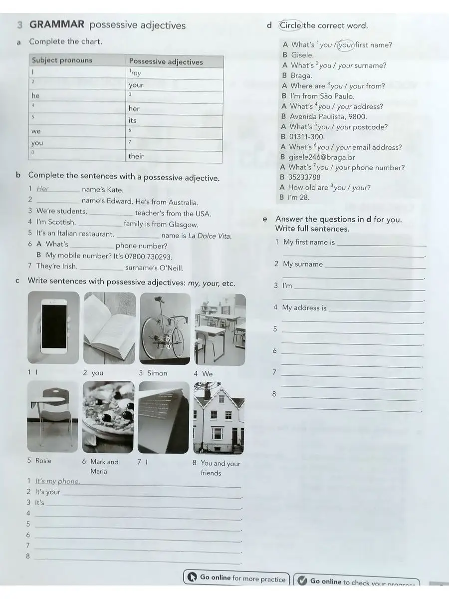 English File 4 ed Elementary Workbook with key тетрадь Oxford University  Press 12029991 купить за 1 727 ₽ в интернет-магазине Wildberries