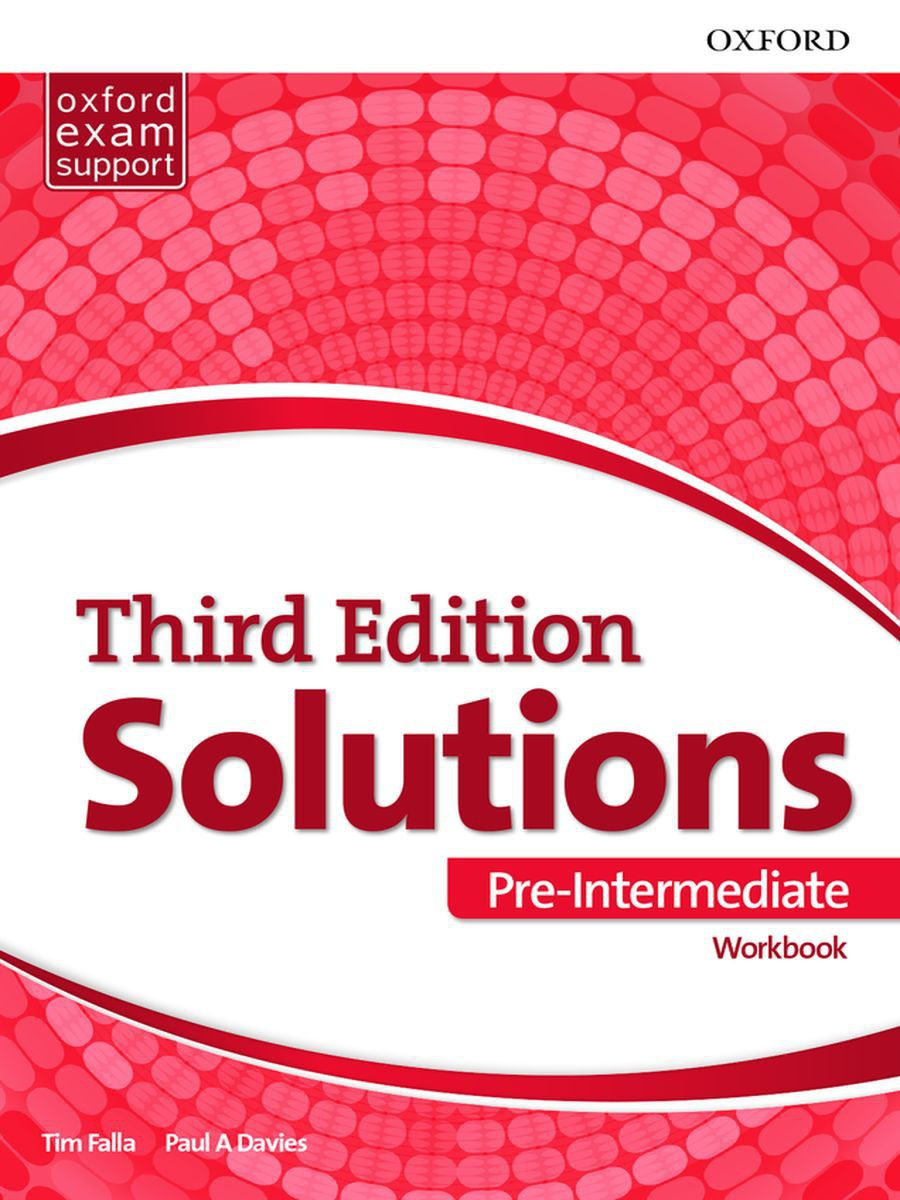 Solutions (3rd edition) Pre-Intermediate Workbook Oxford University Press  12030006 купить за 1 197 ₽ в интернет-магазине Wildberries