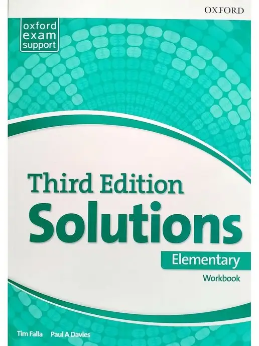 Oxford University Press Solutions (3rd edition) Elementary Workbook