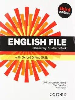 English File 3 ed Elementary Student