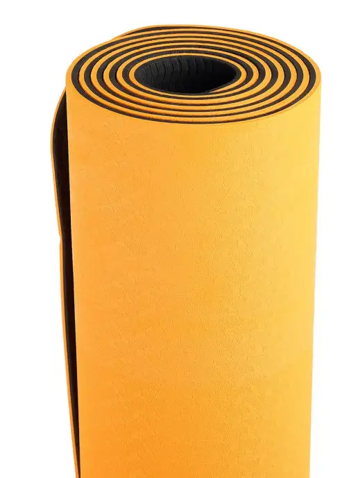 Sangh Коврик для йоги 183 х 61 х 0,6 см, двухцветный, 183x61, фото 3