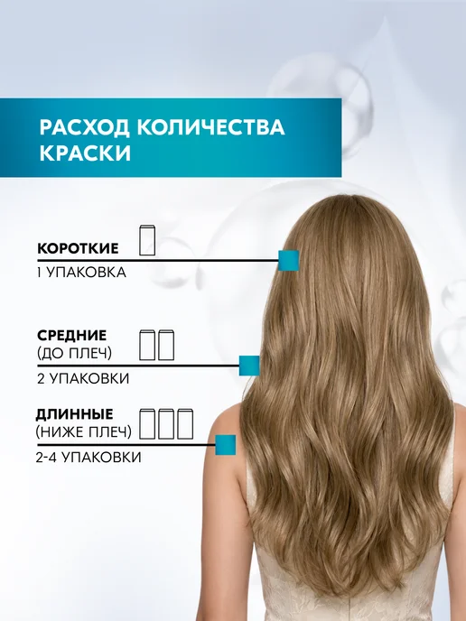Глисс Кур Краска для волос 8-1 Холодный пепельно-русый, 135 мл, 135 мл, фото 7