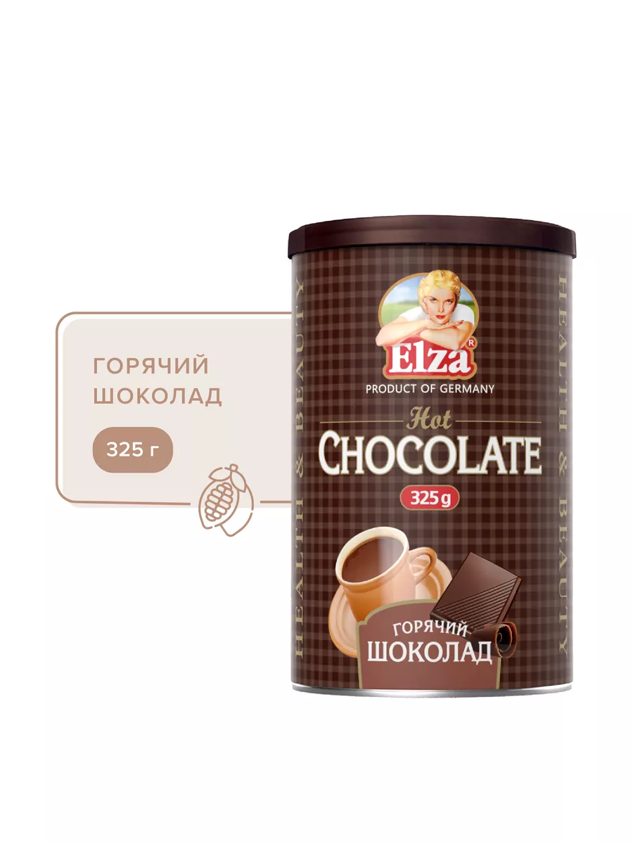 Hot Chocolate горячий шоколад 325 г Elza 12069120 купить за 389 ₽ в  интернет-магазине Wildberries