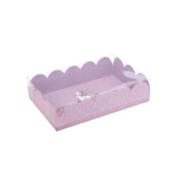 Коробка подарочная с PVC крышкой 'Тебе на радость'