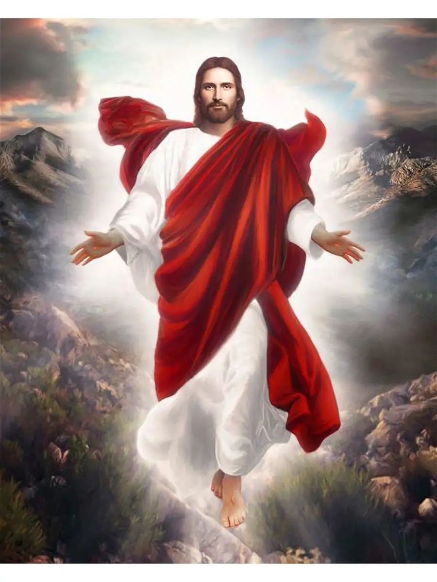 раскраска Воскресение воскресенье - Иисус Христос воскресе наряду с Гроба Господня открыты