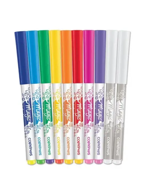 MAPED Фломастеры меняющие свой цвет COLOR'PEPS MAGIC 10 цветов, 10 цв., фото 2