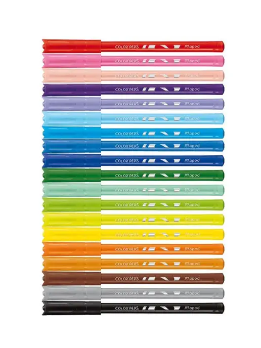 MAPED Фломастеры для детей COLOR'PEPS OCEAN 18 шт, 18 шт, фото 2