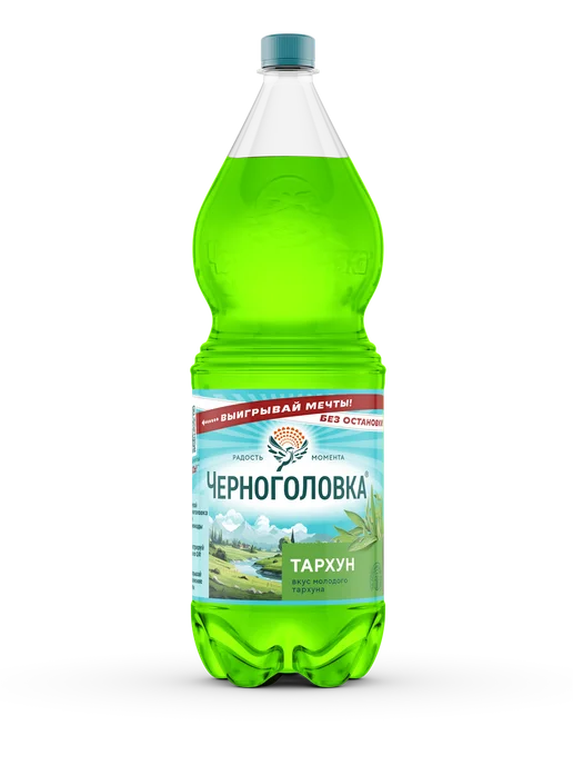 Черноголовка Лимонад "Тархун" газированный, 2 л х 6 шт, 2 л, 6 шт, фото 3