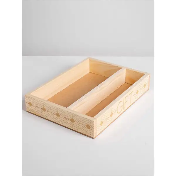 Ящик кашпо подарочный GIFT 25,5 х 20 х 5 см