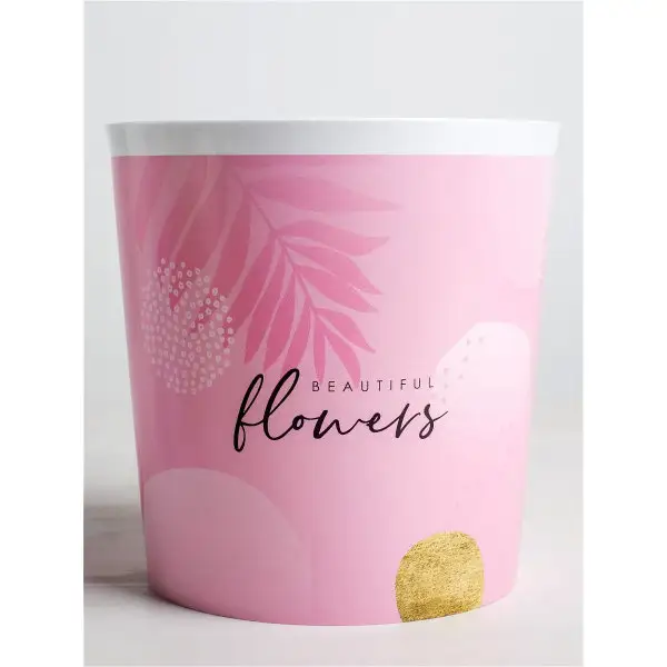 Подарок на день рождения Кашпо Beautiful flowers, 1,6 л